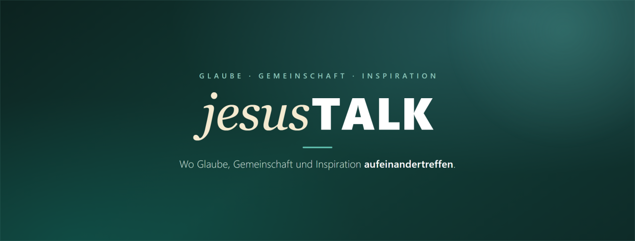 jesusTALK